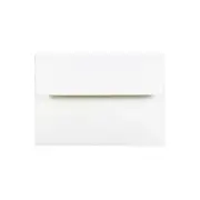 JAM Paper A2 Strathmore Invitation Envelopes 4.375 x 5.75 Bright White Wove