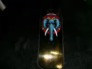 New Powell Peralta Mike Vallely Elephant gold foil Reissue skateboard deck.