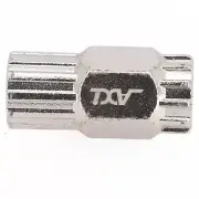 Bike Cassette Freewheel Lockring Tool Enhanced Durability Silver Color