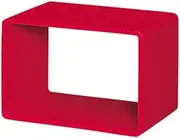 Cube Box Long red