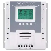 60A 80A 100A 12V/24V MPPT Solar Charge Controller Battery Regulator Charger T9