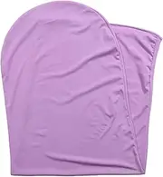 LOLIPPYY Stretchy Top Wedding Arch Slipcover Elegant Ceremony Arch Backdrop Cover for Parties and Events Elastic Photo Backdrop Violet