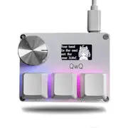 Sayodevice Osu O3c Rapid Trigger Hall Switches Magnetic Linear Switches Keyboard With Knob And Screen,copy Paste,shotcut,macro Hotswap Mini Keypadaa