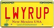 Breaking Bad | LWYRUP | Metal Stamped License Plate