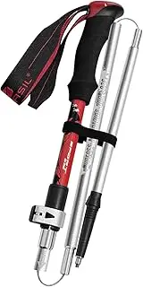 Mihauuke Walking Stick | Aluminum Alloy Folding Walking Stick | Adjustable Balance Support, Lightweight Hiking Safety Tool, Camping Gear for Travel, Backpacking