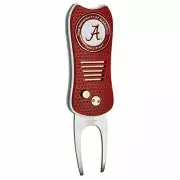 Alabama Crimson Tide Switchblade Divot Tool with ball marker magnet attach
