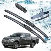 Car Wiper for Mitsubishi L200 for Triton KA KB 2005 2006 2007 2008 2009 2010 2011 2012 2013 2014 Accessories Car Front Wiper Blade Brushes（RHD）