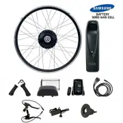 750W Ebike 48V 24" Inch Bike Conversion Kit 24in Front Wheel Rim Conversion Kit