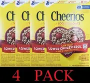 4x CHEERIOS Heart Healthy Gluten Free Whole Grain Oats Breakfast Cereal 8.9 Oz