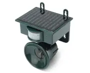 Solar Outdoor Ultrasonic Pest Bird Crow Animal Mosquito Repellent Mosquito Repellent(1pcs-green)
