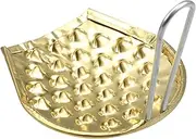 iplusmile Bean Jelly Scraper Tool Metal Food Scraper for Cold Noodles Practical Kitchen Gadget for Food Making Reusable and Easy to Hand