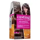 L'Oreal Paris Casting Creme Gloss Semi-Permanent Hair Colour - 412 Iced Cocoa...