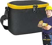 Battery Bag - Battery Storage Organizer Bag | Large Capacity Guard | Storage Guard Pouch | Protective Organizer, Waterproof for Backpack Suitcase Home