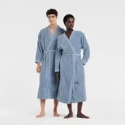 Sheridan Solace Robe in Earl Grey Cotton