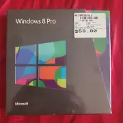 Microsoft Windows 8 Pro 32 64 Bit Edition With Key Card BRAND NEW FACTORY SEALED