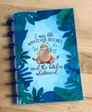 Sloth 'Whatever' Cover Set for use with the MINI Happy Planner-