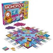 Monopoly Fall Guys Ultimate Knockout Edition Board Game Ages 8+ Toy Play Fun