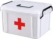 [TRMFUSA] Medicine Chest with Handle First Aid Kit II - 34.5 * 23 * 19 cm