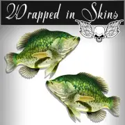Crappie Decals Fish Stickers Tackle Box RV Truck Camper Trailer AFP-0011