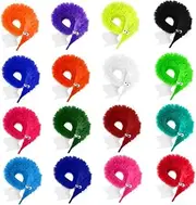 Magic Worms, 16 Colours Invisible Twisty Caterpillar Worm On String Cat Toy for Kids Trick Carnival Party