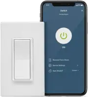 D215S-1BW Decora Smart Wi-Fi, No Hub Required (2Nd Gen) 15A Light Switch