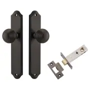 Guildford Knob Shouldered Backplate Passage Kit Signature Brass