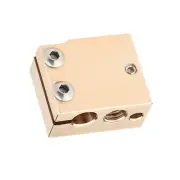Brass Volcano Heater Block Hotend Head For E3D Hotend V6 Extruder PT100 B