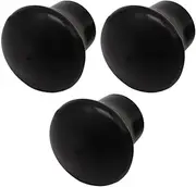 Generic 3PCs Earnings Feet Feet Slipcover Percussion Instrument Bass Drum Feet Cover Not -Lip, 3.7x3.5cm