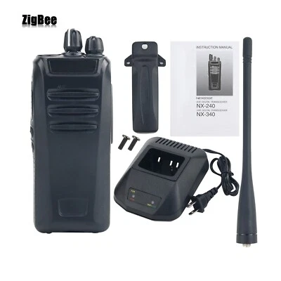NX-340 5W VHF UHF Radio Civilian Marine Walkie Talkie 32CH Handheld Transceiver