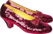 [Paper House] Productions M-0214E Die Cut Refrigerator Magnet, The Wizard of Oz - Ruby Slippers (6-Pack)