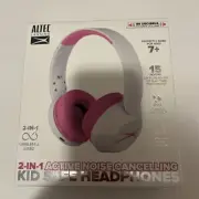 NIB Altec Lansing Kid-Safe Active Noise Cancelling Bluetooth Wireless Headphones