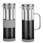 Fine Mesh Steel Infuser Cold Brew Coffee Maker Glass Coffee Carafe Gift