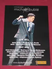 MICHAEL BUBLE - 2014 AUSTRALIAN TOUR - PROMO TOUR POSTER