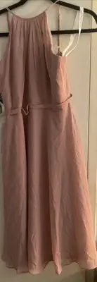 azazie bridesmaid dress Alayna Dusty Rose Size J16