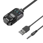 Bluetooth Audio Transmitter 3.5mm Car Stereo Receiver Microphone Speaker Adaptor