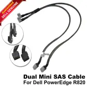 New Dell PowerEdge R820 Dual Mini SAS SFF-8087 Cable 6017B0332801 TRPH0