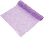 JAYIOLA Nylon Mesh Bath Glove, Body Exfoliator, Deep Clean, Practical, 80 X 30 Cm, Gentle Exfoliating, Purple