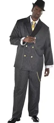 Head Honcho 20's Gangster Suit Yourself Halloween Adult Plus XXL 48-52 Costume