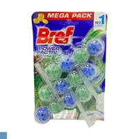 在飛比找PChome24h購物優惠-Bref 馬桶芳香清潔球(芬芳松木) 3入組 50g