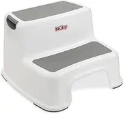 Nuby 2 Step Up Stool for Kids, for Bathroom, Kitchen, and Potty Training