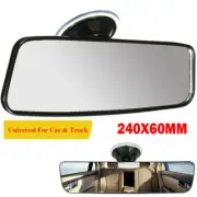 Car Rear Universal View Suction Cup Mirror Learner Driver Stick On Interior Wide