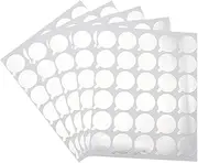Generic 300pcs Adhesive Glue Gaske Stickers Lash Extension Glue Gaskets Lash Glue Stickers Eyelash Extension Glue Pallet Eyelash Glue Holder Pallet Eyelash Glue Pallet Glue Gaskes Silver