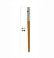 Bamboo 8.75 in Chaton Cat Chopsticks Lacquered Plastic Case Made in Japan S-4922