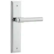 Helsinki Lever Stepped Backplate Polished Chrome