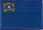 State Flag 100% Embroidered Patch - NEVADA