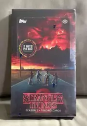 2019 Topps Stranger Things Season 2 Factory Sealed Hobby Box 2 Hits