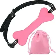 Bone Bite Ball Gag Bondage Silicone Mouth Gag Dog Bone Mouth Plug Gag Mouth Ball Gag Sex Toys Silicone Dog Bone Gag For Sex