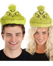 Dr Seuss The Grinch Face Headband