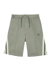 Emporio Armani Kids Logo-jacquard Jersey Shorts (6-14 Years) - Grey - 06YR (6 Years) 06YR (6 years)