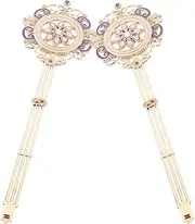 KONTONTY 2pcs Quartz Clock Pendulum Replacement Wall Clock Part Unique Pendulum for DIY or Repair
